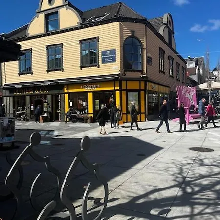Sentral Og Lys Med Stor Uteplass Og Gratis Parkering 公寓 桑内斯